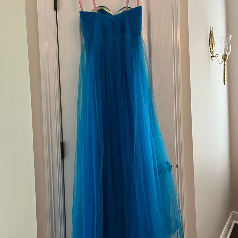 Blush Prom stunning blue